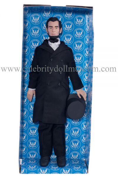 Abraham Lincoln Toy President doll box insert