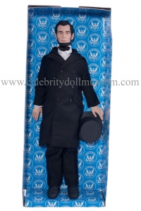 Abraham Lincoln Toy President doll box insert