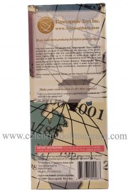 Albert Einstein talking doll box back