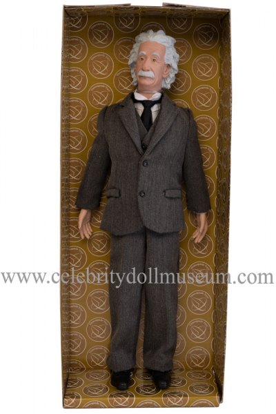 Albert Einstein talking doll box insert