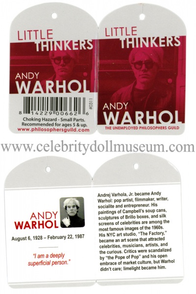 Andy Warhol doll