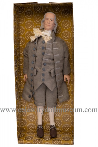 Benjamin Franklin talking doll box insert