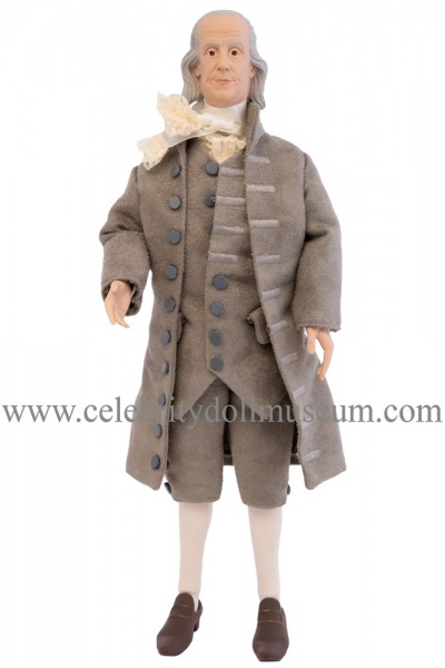 Benjamin Franklin talking doll