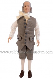 Benjamin Franklin talking doll