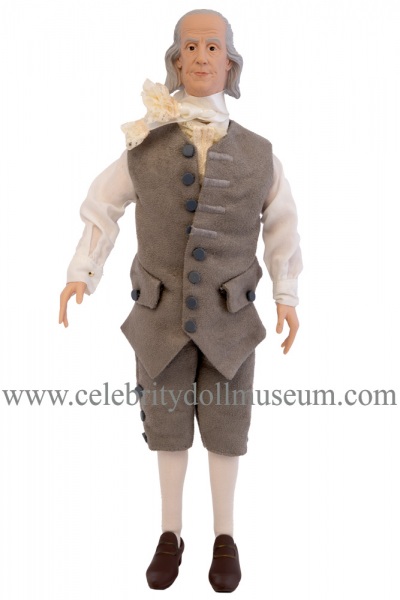 Benjamin Franklin talking doll
