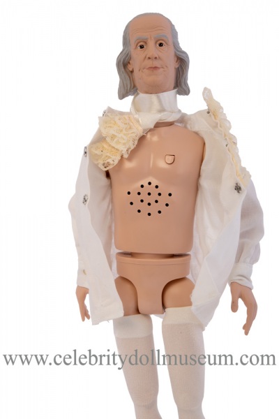 Benjamin Franklin talking doll