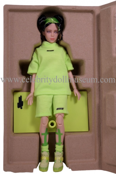 Billie Eilish Doll - LA box insert open