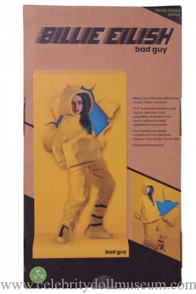 Billie Eilish Doll -Bad Guy box back