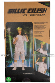 Billie Eilish doll box back