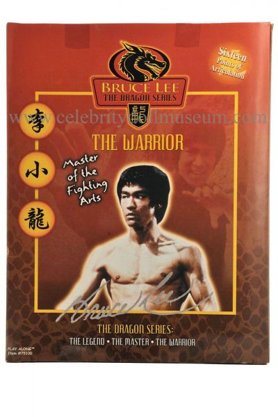 Bruce Lee action figure box back