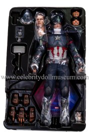 Chris Evans action figure insert bottom trap