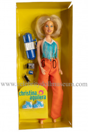Christina Aguilera fashion doll box insert