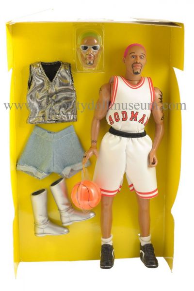 Dennis Rodman doll box insert