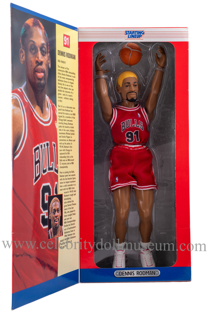 Chicago Bulls Dennis Rodman #91 Nba Great Player 2020 City Edition