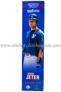 Derek Jeter Action figure box side