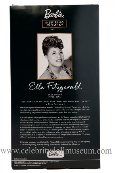 Ella Fitzgerald doll box bacj