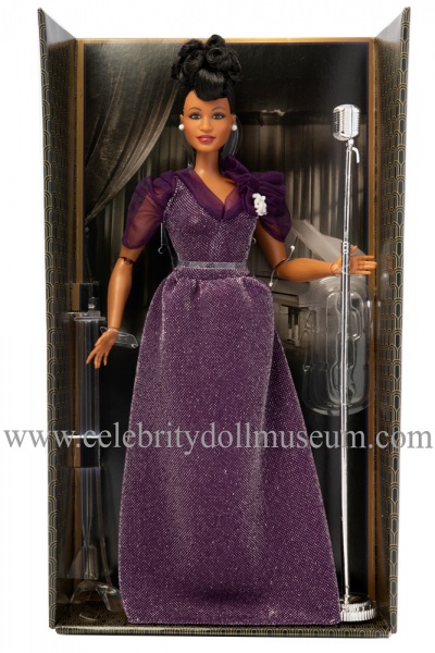 Ella Fitzgerald doll box insert