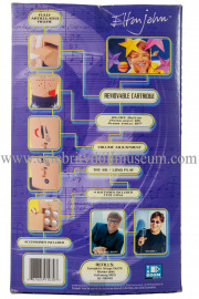 Elton John doll box back