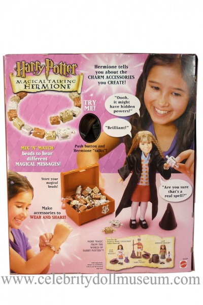 Emma Watson doll box back