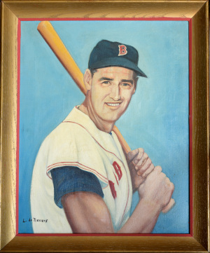 Lorenzo de Nevers Portrait of Ted Williams