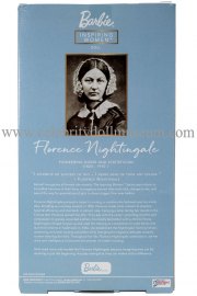 Florence Nightingale doll boxk back