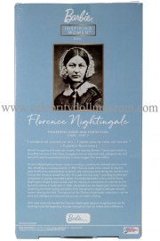 Florence Nightingale doll boxk back