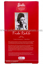 Frida Kahlo doll box back