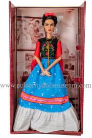 Frida Kahlo doll box insert