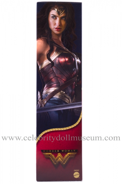 Gal Gadot doll box side