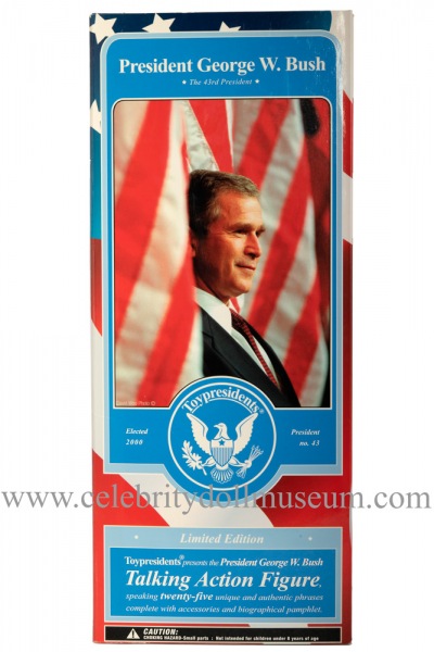 George W. Bush talking doll box frount