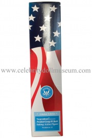 George W. Bush talking doll  box other side