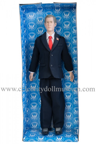 George W. Bush talking doll box insert