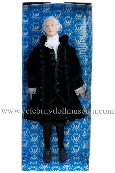 George Washington talking doll box insert