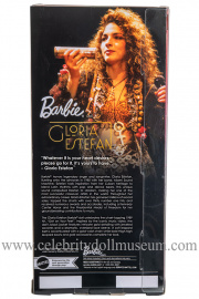 Gloria Estefan doll box back