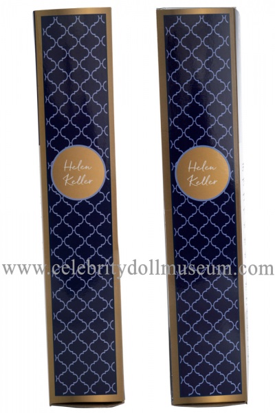 Helen Keller doll box sides