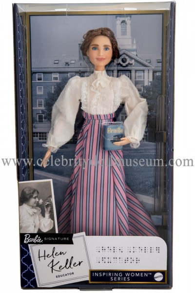 Helen Keller doll box front