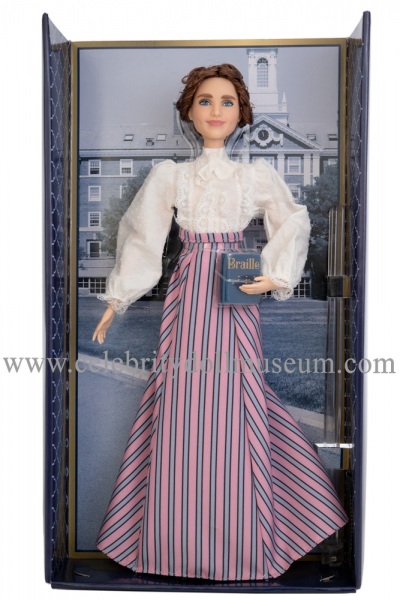 Helen Keller doll box insert