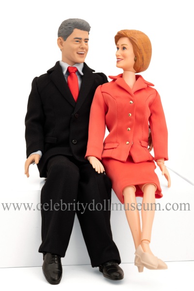 Bill and Hillary Clinton Toypresident Dolls