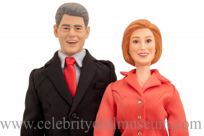 Bill and Hillary Clinton Toypresident Dolls