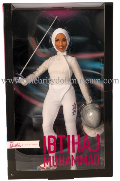 Ibtihaj Muhammad doll box front