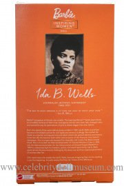 Ida B. Wells doll box back