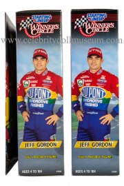 Jeff Gordon doll box sides