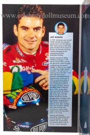 Jeff Gordon doll box flap