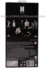 Jungkook BTS doll box back