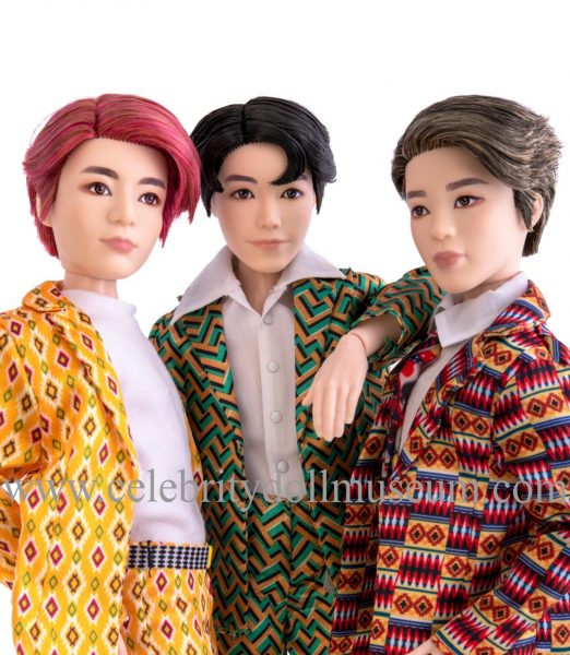 BTS dolls JungKook, j-hope and Jimin