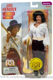 Jimi Hendrix action figure package