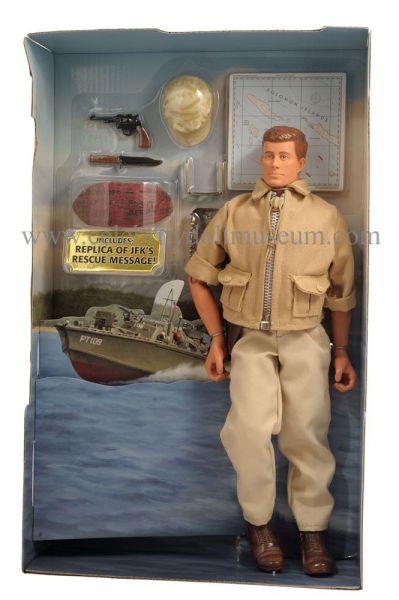 John F Kennedy GI Joe box insert