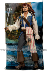 Johnny Depp doll box insert