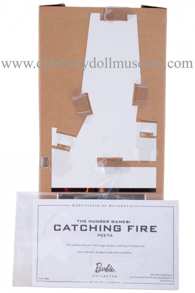 Josh Hutcherson doll box insert back