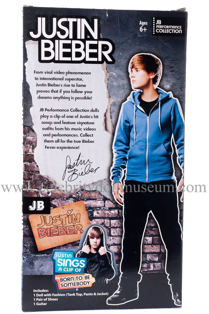 Singing justin bieber best sale doll